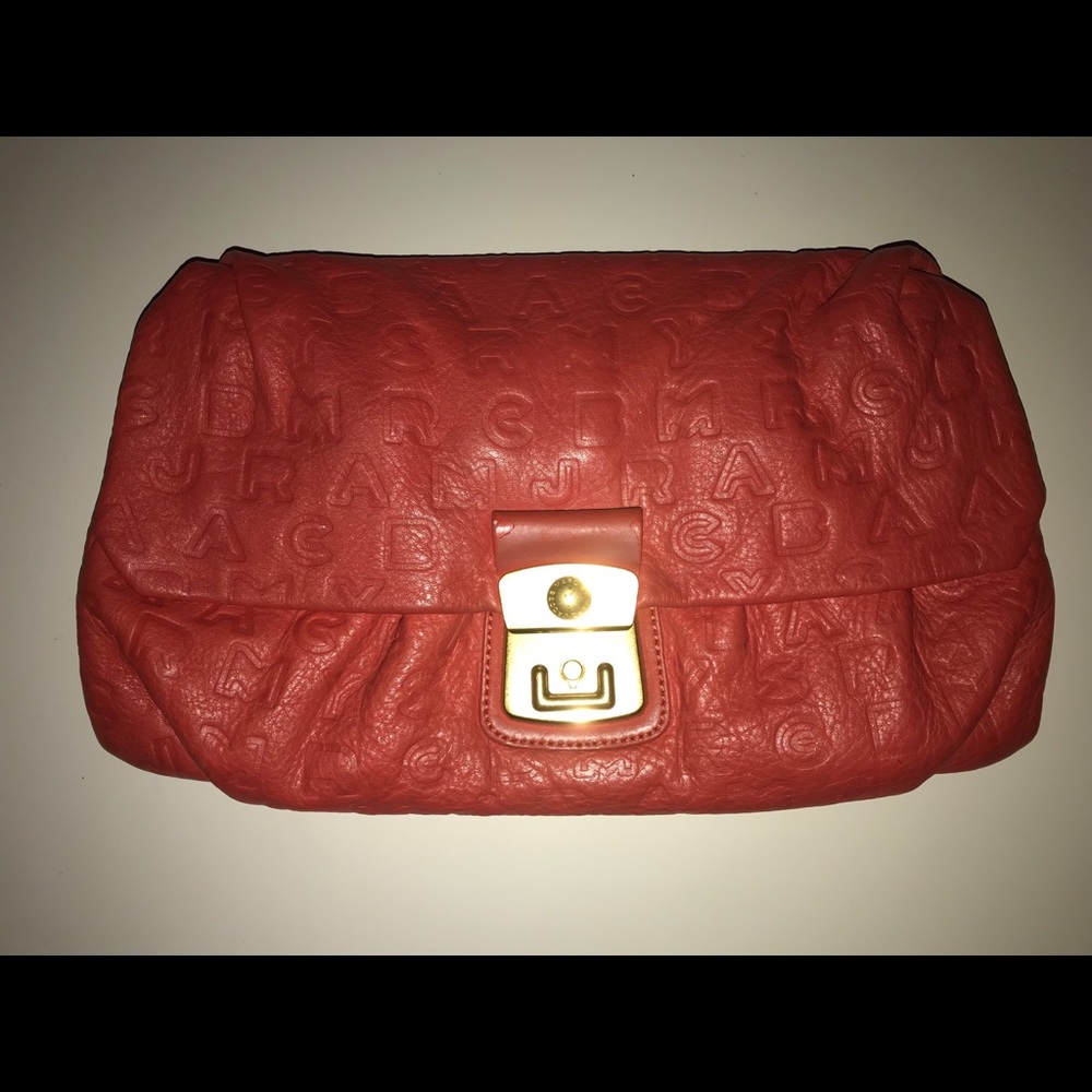 Marc Jacobs leather clutch